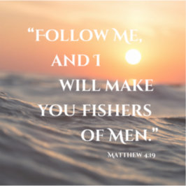 男性の漁師ステッカー シール