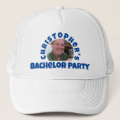 男性の独身パーティーの写真 キャップ (正面)