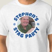 男性の独身パーティーの写真 Tシャツ