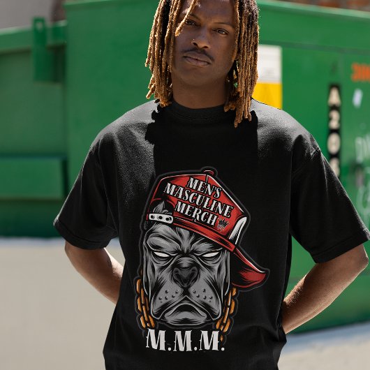 男性の男らし服を表す男性の爪 Tシャツ