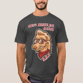 男性の男らし服を表す男性の爪 Tシャツ (正面)