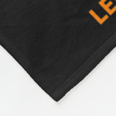 男性の白血病認識度ギフトおじさん女性キッズル フリースブランケット (角)