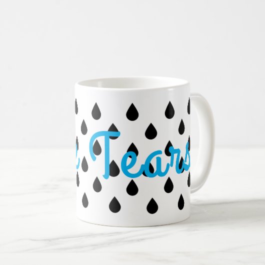 男性の破損 コーヒーマグカップ (正面右)