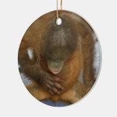 男性の解剖学の冗談 セラミックオーナメント (左)