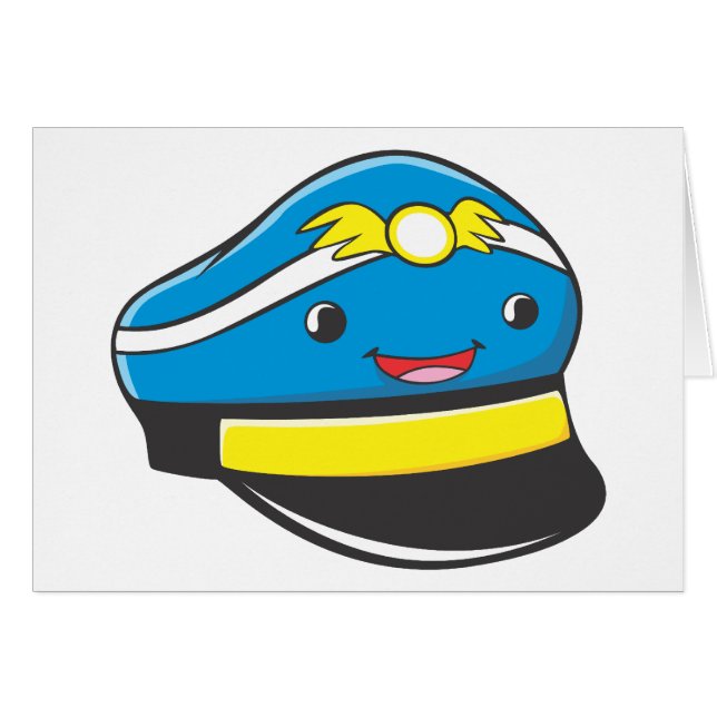 男性の試験帽子 (正面横)