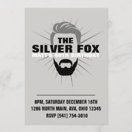 男性の誕生日の招待 招待状