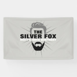 男性の誕生日の背景バナー 横断幕