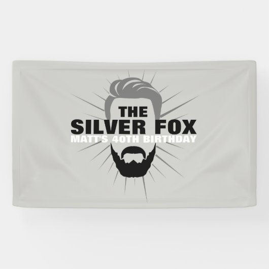 男性の誕生日の背景バナー 横断幕 (横)