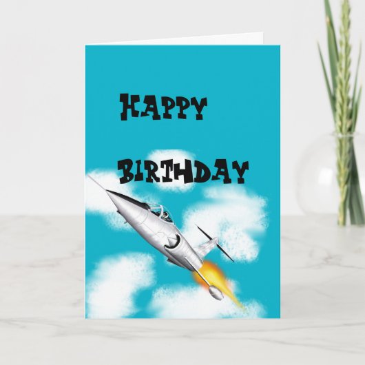 男性の誕生日カード カード (正面)