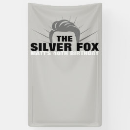 男性の誕生日バナー 横断幕