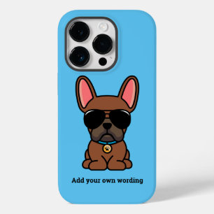 男性の赤い子犬フランスのブルドッグケース – メイトiPhoneケース Case-Mate iPhone 14 Proケース