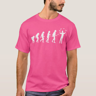 男性の進化 ジュグリング 面白い バーテンダー Tシャツ