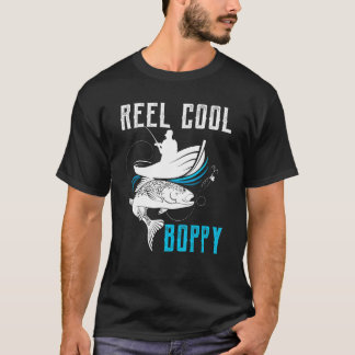 男性の釣り好きなパパのためのリアルにクールなお父さんの日 Tシャツ