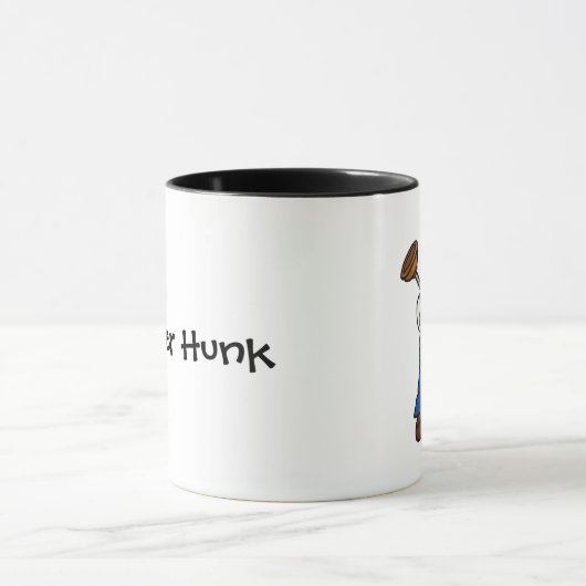 男性の鉛管工のマグ(それをカスタマイズ) マグカップ (中央)