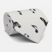 男性の音楽先生ありがとう感謝ミュージカル ネクタイ (ロール)