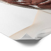 男性の顔の筋肉の医学的イラストレーション ポスター (角)