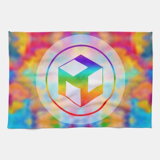 男性のAntahkarana -ヤンAntahkarana キッチンタオル (横)