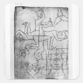 男性のMs Frの勉強のコピー スクエアシール (正面)