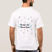 男性のTやめシャツを決してヒット#mansbesictee Tシャツ (裏面)