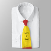 男性は文字ラブデザインと結ぶ。 ネクタイ (タイ)