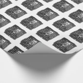 男性は私に不機嫌ポー引用文 ラッピングペーパー (角)