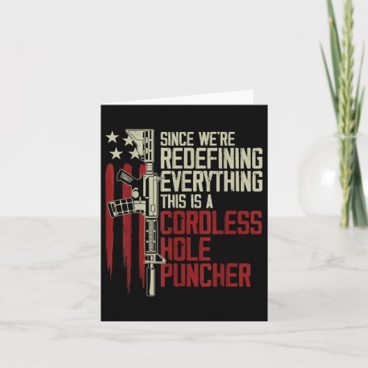 男性は、これがコードレスであるすべてを再定義していた カード (正面)