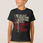 男性は、これがコードレスであるすべてを再定義していた Tシャツ (正面)