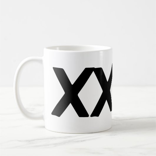 男性へおもしろいな誕生日のギャグのコーヒー・マグおよび女性 コーヒーマグカップ (左)