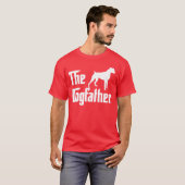 男性へのボーア犬愛好家ギフト、父へのプレゼント Tシャツ (正面フル)
