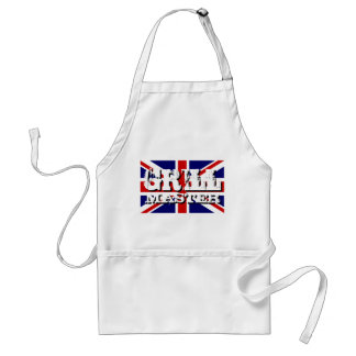 男性へイギリスの旗のグリルのマスターBBQのエプロン スタンダードエプロン