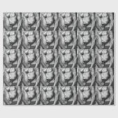 男性へエレガントオリジナルアート男性ヌードモデル ラッピングペーパー (フラット)