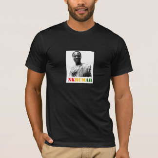 男性へクワメ・エンクルマの基本的なTシャツ(暗い) Tシャツ