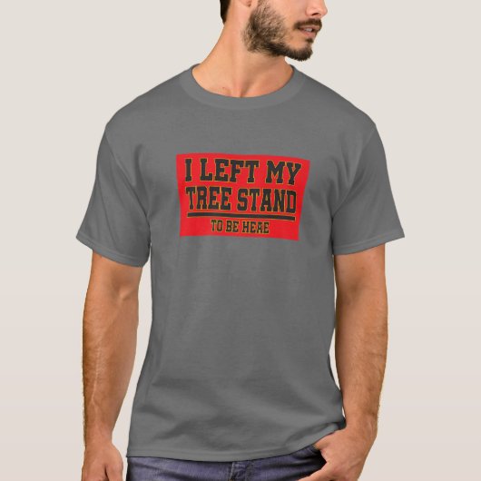 男性へパパ離れはここに立つ Tシャツ (正面)