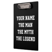 男性へパーソナライズなスポーツコーチのクリップボード クリップボード (左)