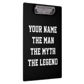 男性へパーソナライズなスポーツコーチのクリップボード クリップボード (右)