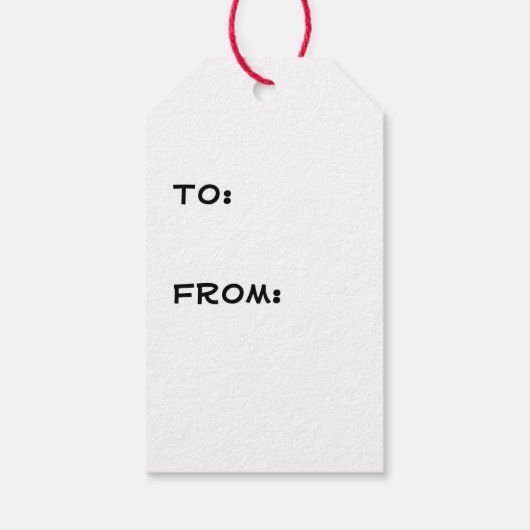 男性へファインアートアルファクラシックオスのカウボーイ ギフトタグ (裏面)