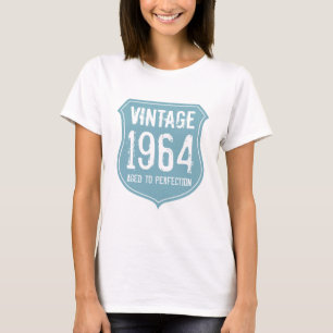 男性へ完全さのTシャツおよび女性に老化する1964 Tシャツ