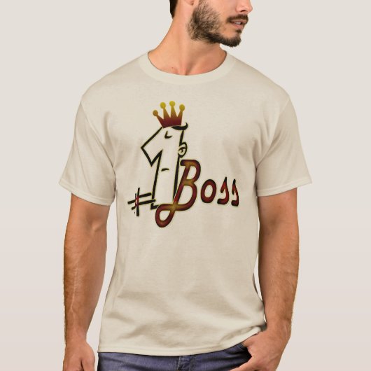 男性へ第1ボスのTシャツ Tシャツ (正面)