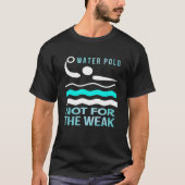男性へ素晴らしい水球のギフト及び女性Waterpolo Tシャツ (正面)