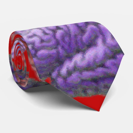 男性へ頭脳のタイ ネクタイ (ロール)