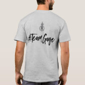 男性へ"無謀な"ティー Tシャツ (裏面)