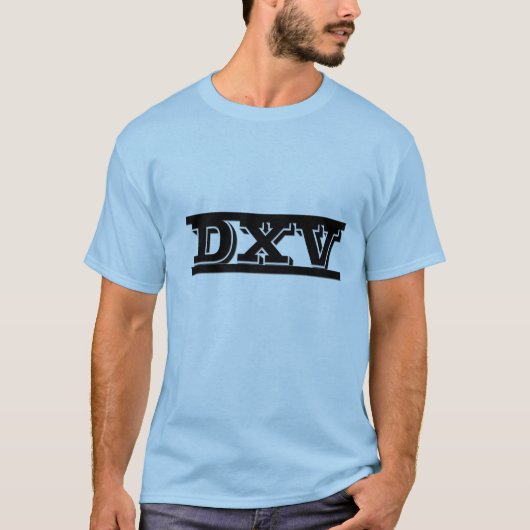 男性へDXV Tシャツ (正面)