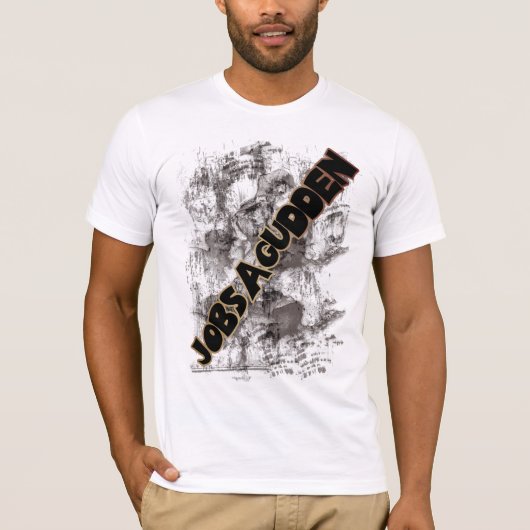 男性へJobsaguddenヨークシャのTシャツ Tシャツ (正面)