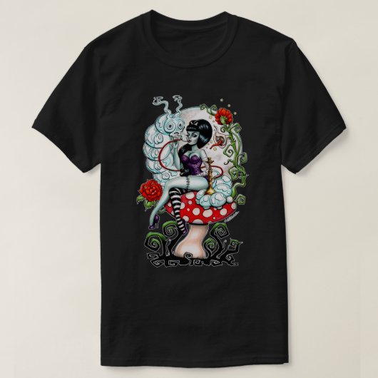 男性へWomen Alice In Zombie Land - Schmokin' Cat Tシャツ (デザイン正面)