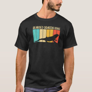 男性や少年のためのクールなフトアゴヒゲトカゲ 爬虫類 トカゲ Tシャツ