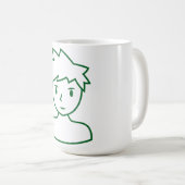 男性アイコンコレクションコーヒーマグ コーヒーマグカップ (正面右)