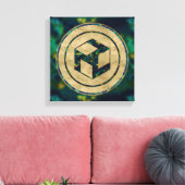 男性アンタカラナ – Yang Antahkarana キャンバスプリント (インサイチュ (リビング))