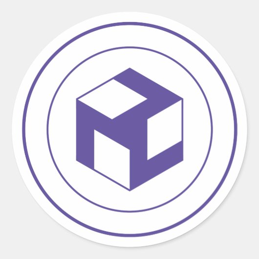 男性アンタカラナ – Yang Antahkarana ラウンドシール (正面)