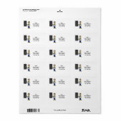 男性カイロプラクターまたは背部外科医住所 シール (フルシート)