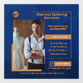 男性カスタマイズ仕立てショップ事業 ウィンドウサイン (シート)